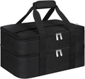 Double Insulated Casserole Carrier, Portable Casserole Carrier by MIAOJIE
