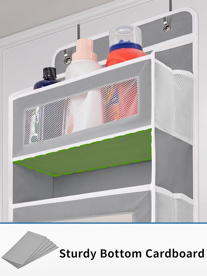JARLINK 2 Pack Over the Door Organizer Storage, 5 Shelf Hanging Door Organizer - Image 8