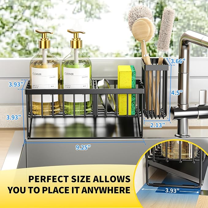 Cisily Sink Caddy Sponge Holder - Image 4