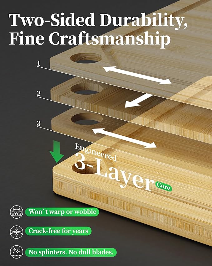 Kitchen Cutting Board Set - Image 4