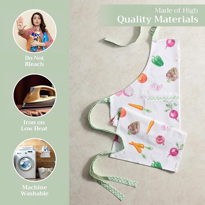 Maison d' Hermine 100% Cotton Apron - Image 3