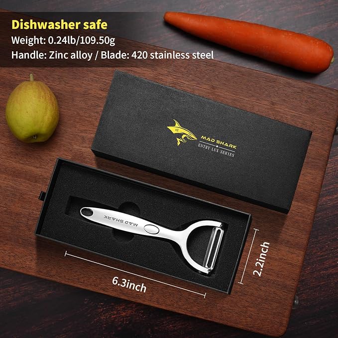 MAD SHARK Ultra Sharp Vegetable Peelers - Image 6