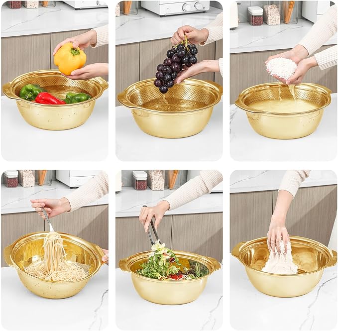 304 Stainless Steel Microporous Colander - Image 2