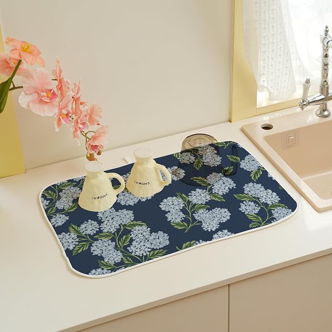 Spring Dish Drying Mat 18x24 Inches - Image 6