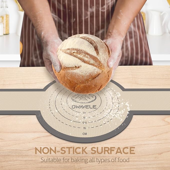 Silicone Bread Sling for Dutch Oven, Non-Stick & Easy to Clean Bread Baking Mat - Image 2
