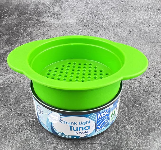 2 Pack - Can, Colander Strainer, Food Grade Plastic, Unibody Design, Dishwasher - Image 3