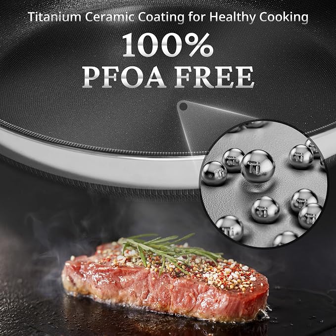 KOKHUB Nonstick Frying Pans - Image 3