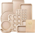 11 Piece Baking Set | Nonstick & Non Toxic Bakeware Sets Baking Pans Set | by Unknown