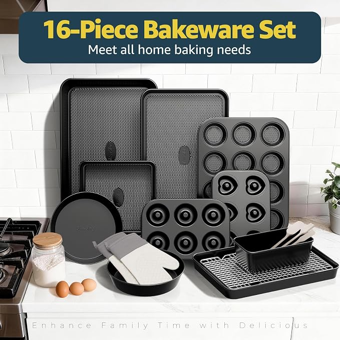 16-Piece Nonstick Bakeware Set - Image 3