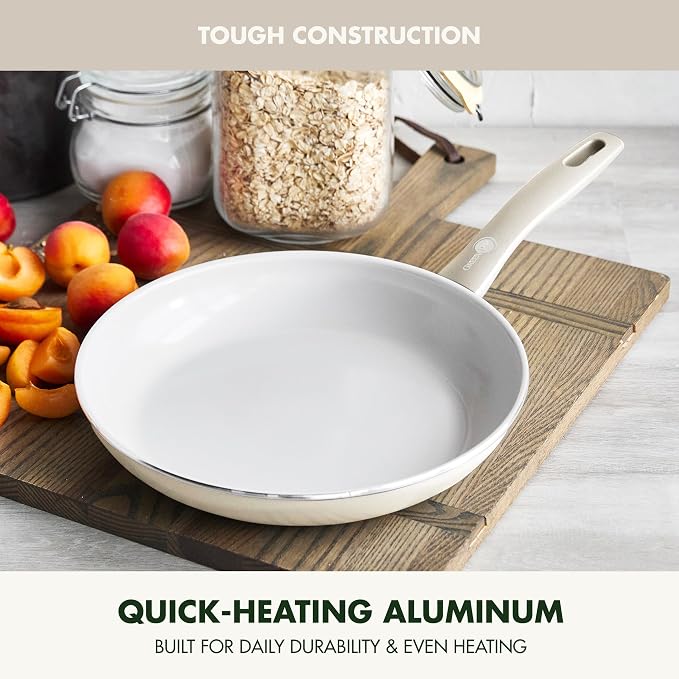 GreenPan Dover 10” Frying Pan Skillet, Non-Toxic PFAS-Free Ceramic Nonstick - Image 4