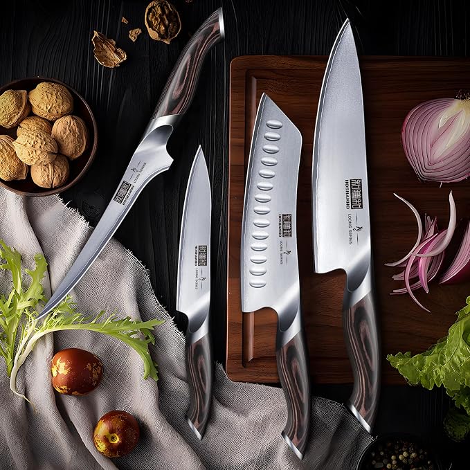 HOSHANHO 16-Piece Knife Set, Japanese High Carbon Stainless Steel Kitchen Knife - Image 6