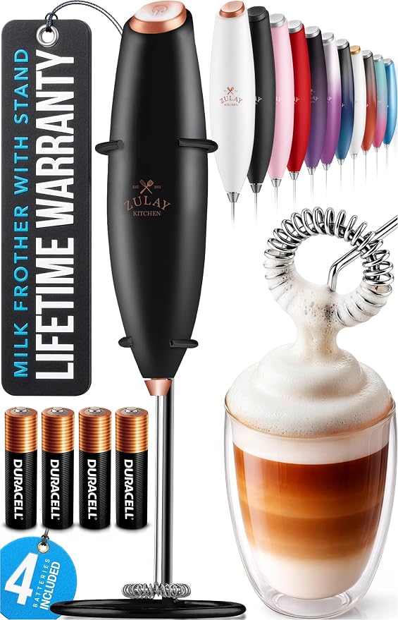 Zulay Kitchen Powerful Milk Frother Wand by ZulayKitchen
