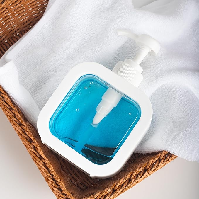 Modern Soap Dispenser for Bathroom and Kitchen Sink, Small Hand Soap Plastic - Image 5