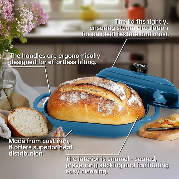 Premium Enameled Cast Iron Dutch Oven - Image 6