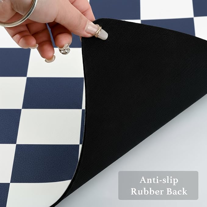 Ohocut Checkered Dish Drying Mat - Image 7