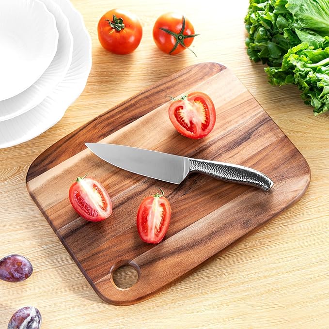 Wood Cutting Boards for Kitchen, JAMES.F Acacia Wooden Heavy Duty Cutting Board by JFJAMESF