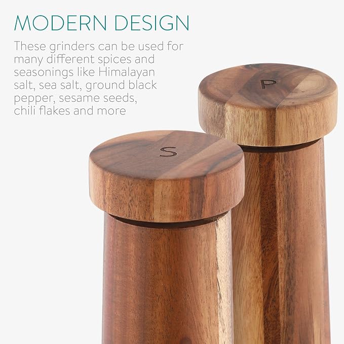 Navaris Salt and Pepper Mill Set - Image 6