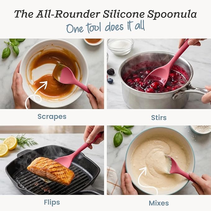 StarPack Silicone Spoonula The All-Rounder 10.5 Inch - Image 2