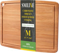 Bamboo Cutting Boards for Kitchen, Carbonized Wood Cutting Board by smlixe