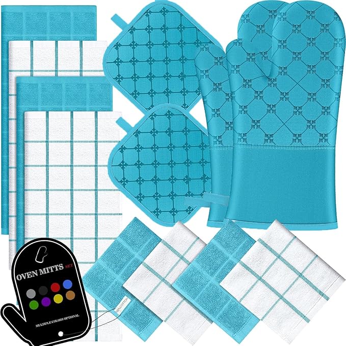 Oven Mitts Kitchen Towels Dishcloths by BSKSSK