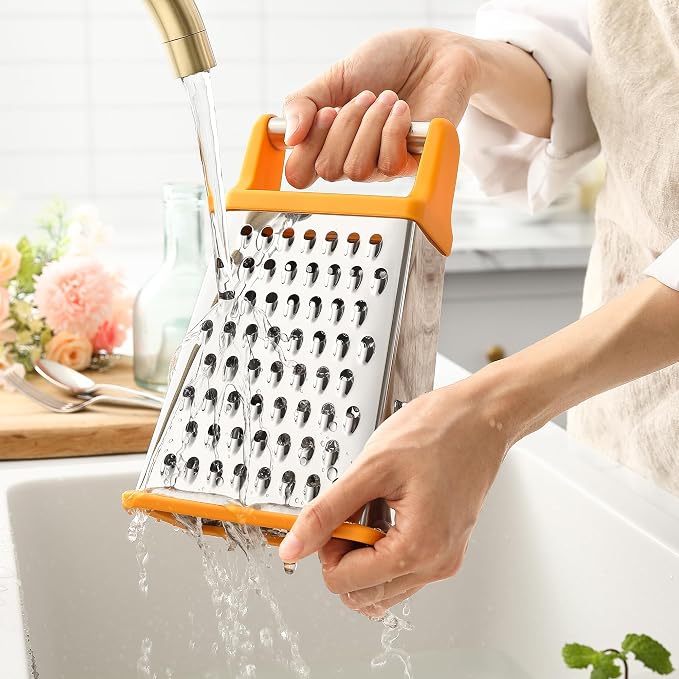 Spring Chef Handheld Stainless Steel XL Parmesan Cheese Grater - Image 8