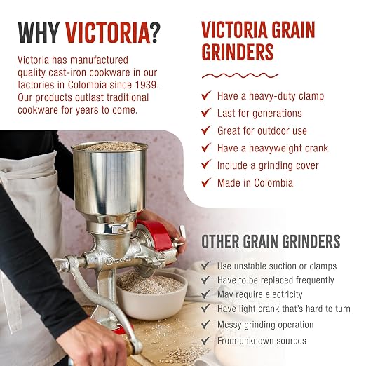 Victoria 6.5-Inch Cast Iron Skillet, Pre-Seasoned Cast-Iron Frying Pan - Image 7