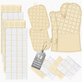 Oven Mitts Pot Holders Sets/Kitchen Towels and Dishcloths, Oven Gloves Kitchen by BSKSSK