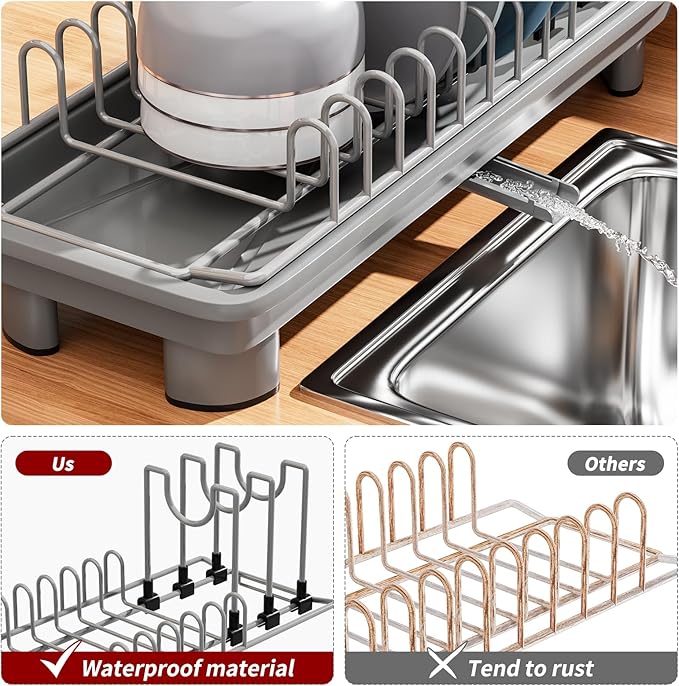 SanDream Small Dish Drying Rack - Image 5
