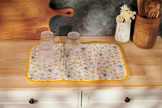 Primitives by Kathy Decorative Kitchen Drying Mat, Full Color Design, - Image 3