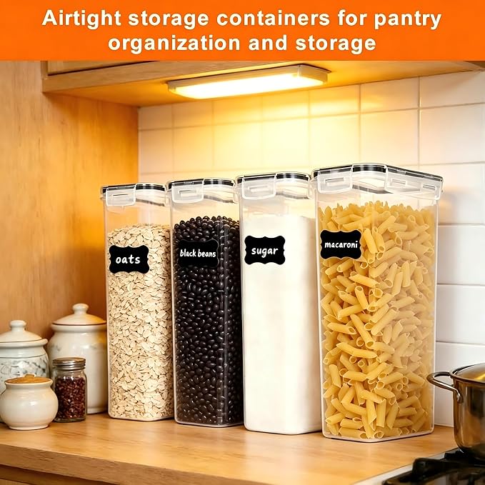 2.8L Airtight Food Storage Containers Set - Image 7