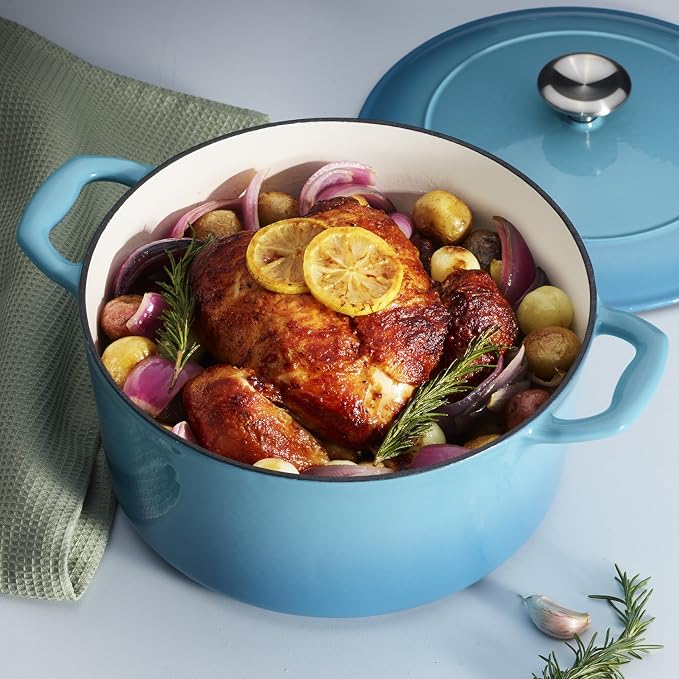 Tramontina Bestow Enameled Cast Iron Dutch Oven Pot - Image 3