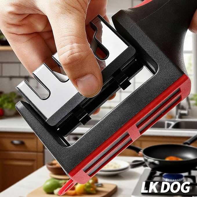 4-in-1 Kitchen Knife Sharpener, Scissor Sharpening - Image 8