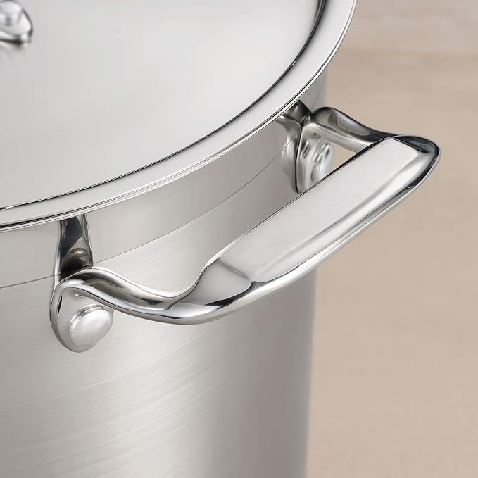 Tramontina Gourmet Stainless Steel 24-Quart Extra Large Stock Pot - Image 4