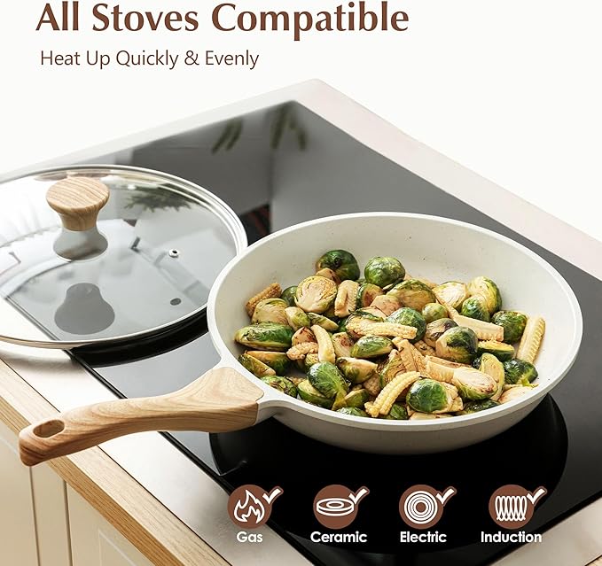 SENSARTE Nonstick Ceramic Frying Pan - Image 5