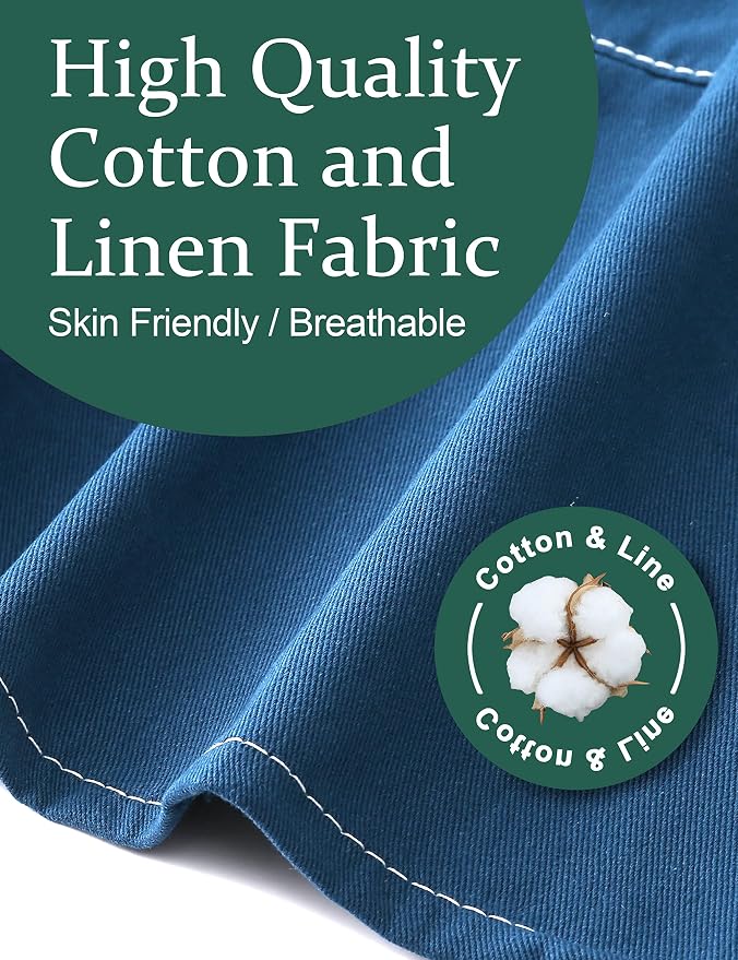 Cozy Adjustable Cross Back Aprons - Image 4