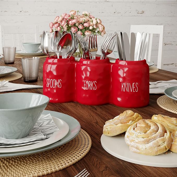 Barnyard Designs Silverware Caddy - Image 3