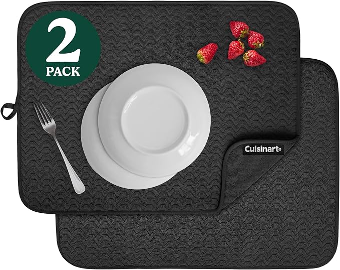 Cuisinart Dish Drying Mats for Kitchen Counter by BestBrands