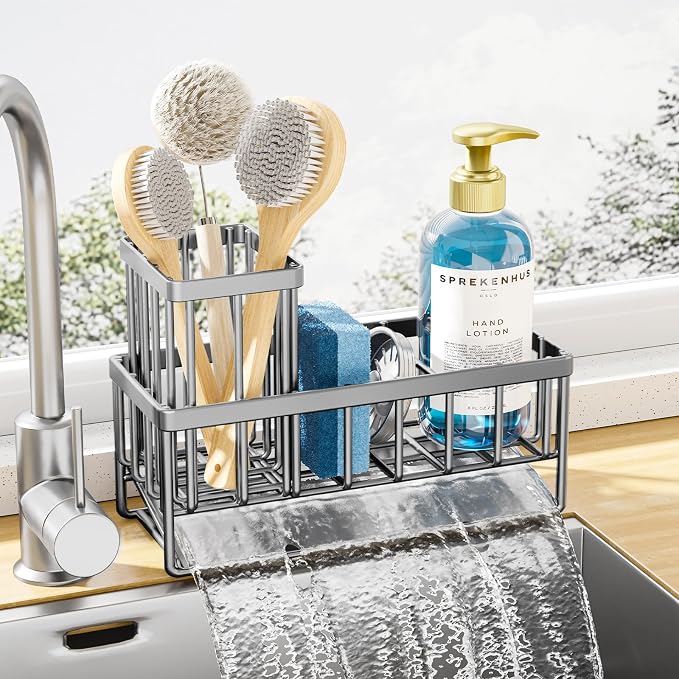 Kitsure Sponge Holder for Kitchen Sink by Kitsure