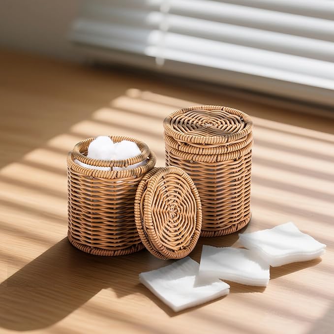 Canister, Cotton Swab Holder - Image 4