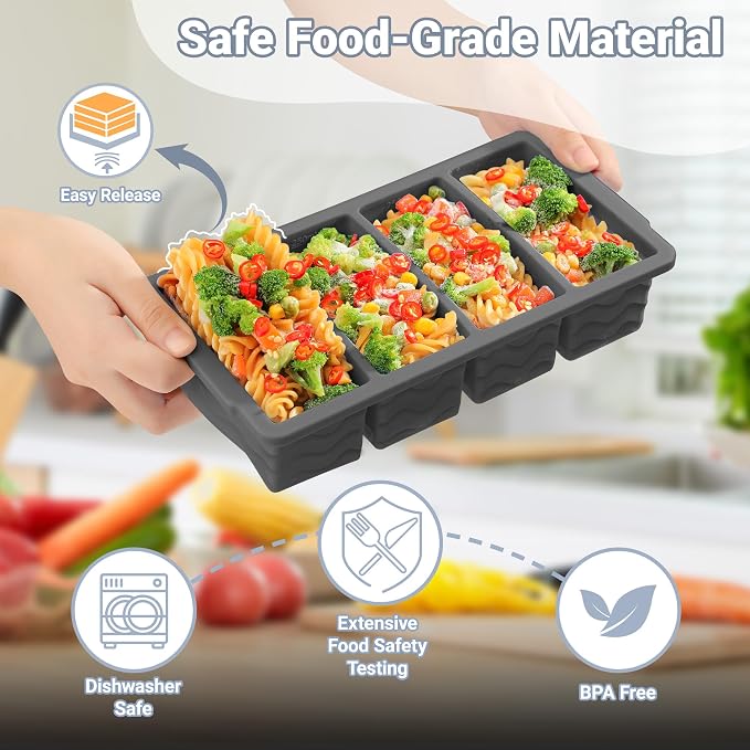 Doasuwish Silicone Freezer Tray - Image 3