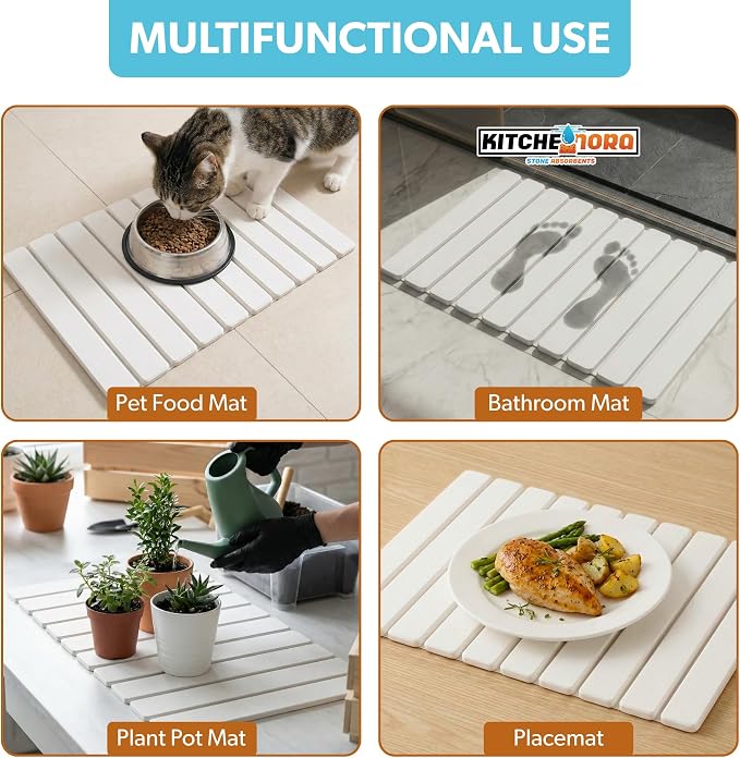 Stone Drying Mat for Kitchen Counter - Image 5