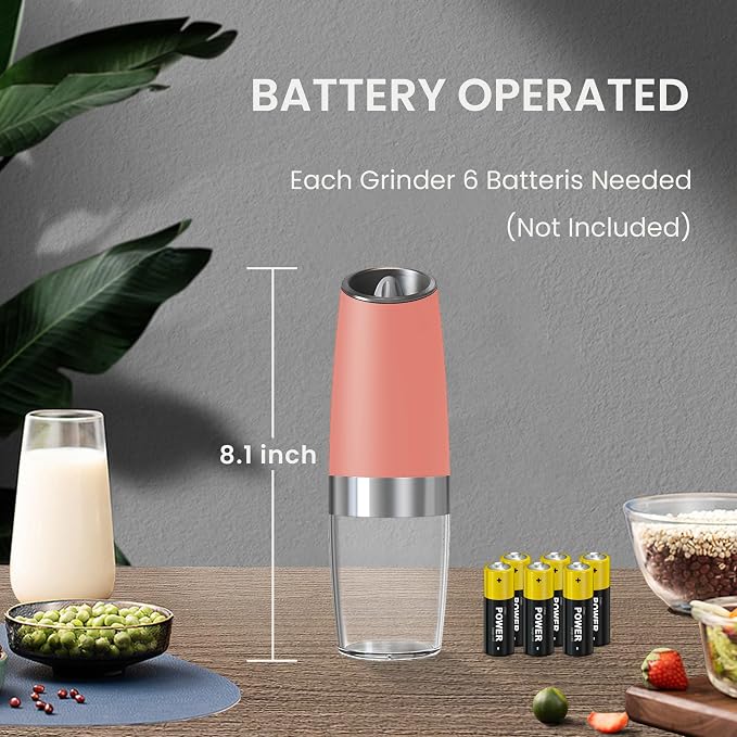 Battery Operated Salt And Pepper Grinder Set - Image 4