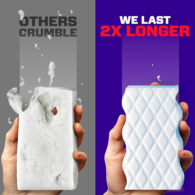 Mr. Clean Magic Eraser Sponge, All Purpose Cleaner, Cleaning Scrubber, Shower - Image 4