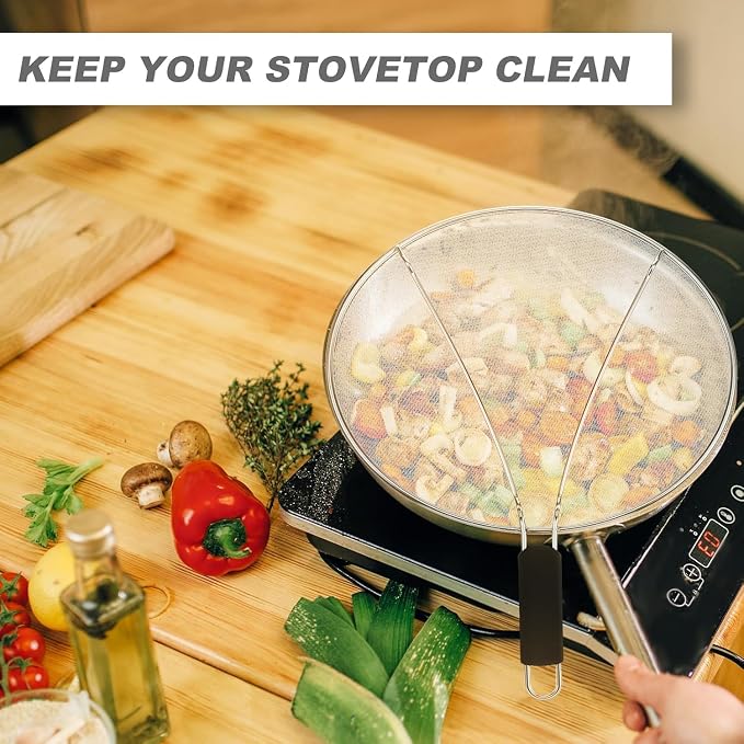 Splatter Screen for Cooking - Image 5