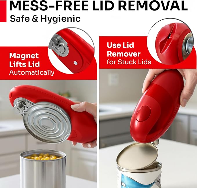 MUELLER HOME SmoothEdge Auto Can Opener Electric – Battery‑Operated - Image 5