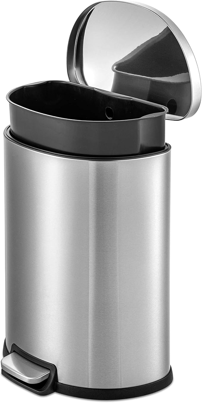 QUALIAZERO 50L/13Gal Heavy Duty Hands-Free Stainless Steel Commercial/Kitchen - Image 5