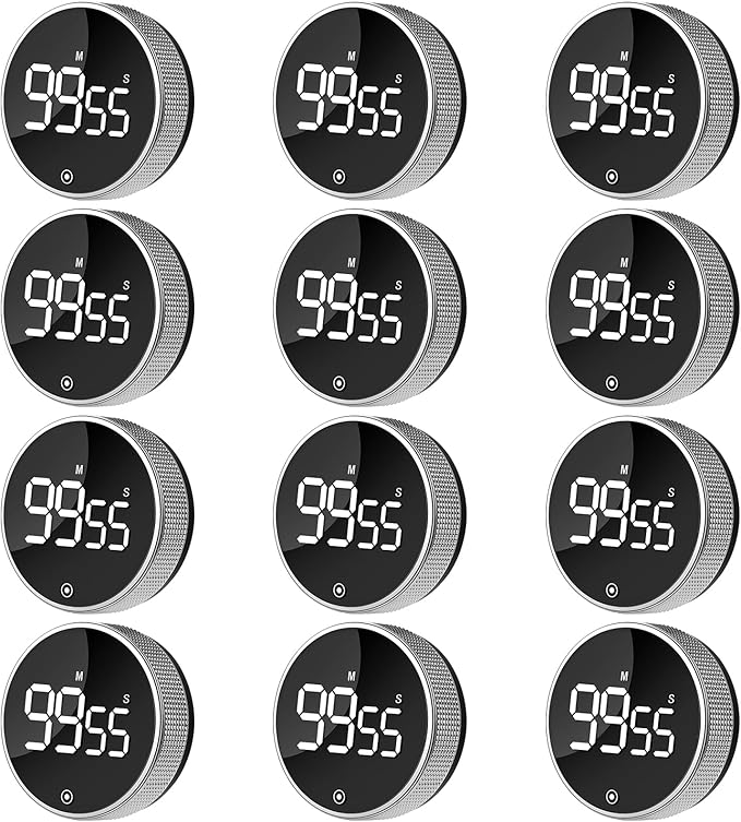12 Pack Digital Kitchen Timer - Image 2