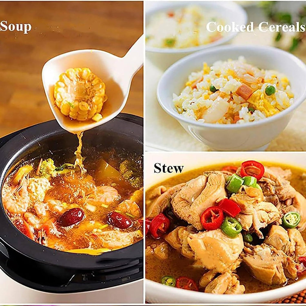 Auto Drum Cooking Machine, 360° Rotatable Commercial Food Processor