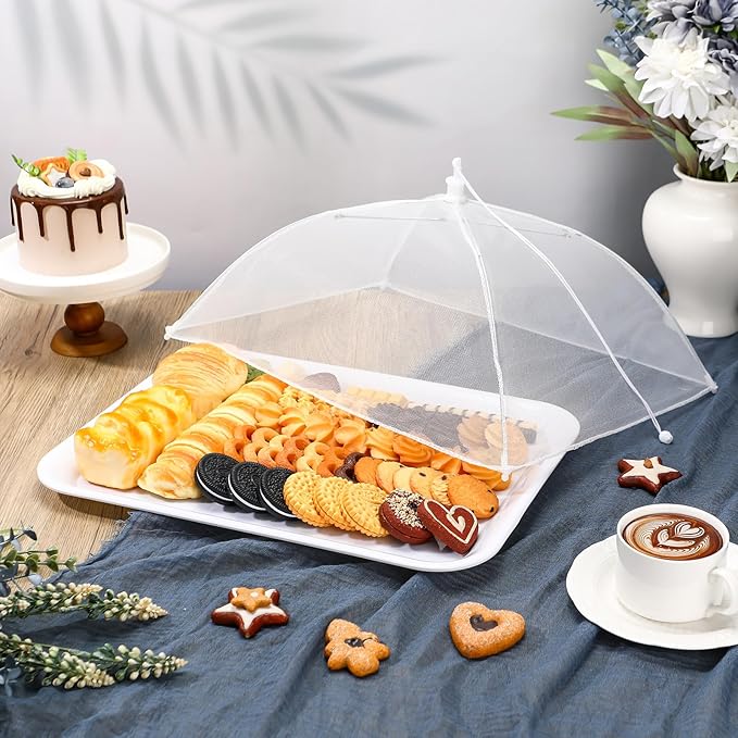 Baderke 8 Pack Plastic Serving Trays - Image 5