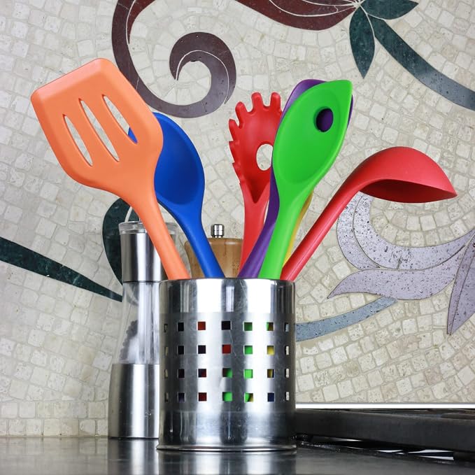 Chef Craft Premium Silicone Cooking Ladle, 11.25 inch - Image 5
